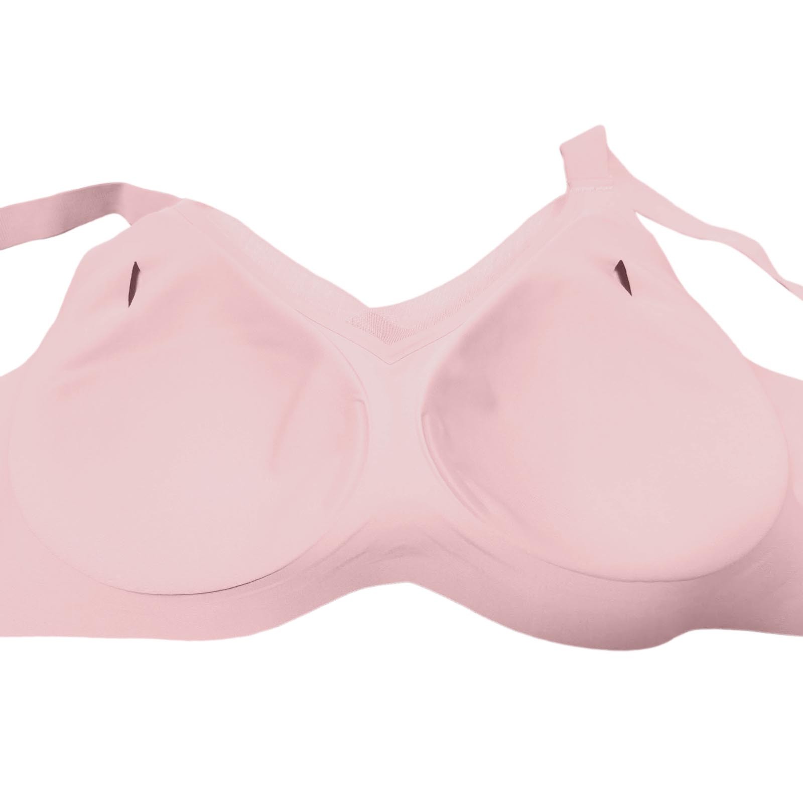 thumbnail image 4 of Sujetador sin aros para mujer: sin costuras, tallas grandes, estilo europeo, tira de gelatina de sujeción: S-XXXL, US 32-42, 4 of 7